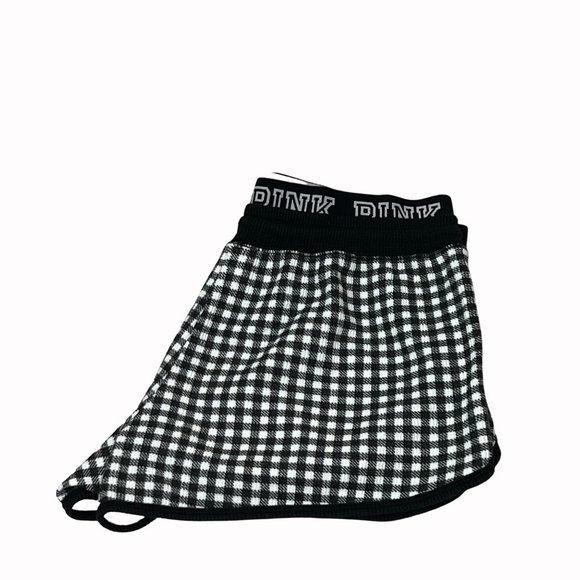 Victoria's Secret Other - Victoria's Secret PINK Women's Sleep Short Small Black White Buffalo Plaid Check